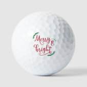 Balles De Golf Joyeux Noël (Recto)