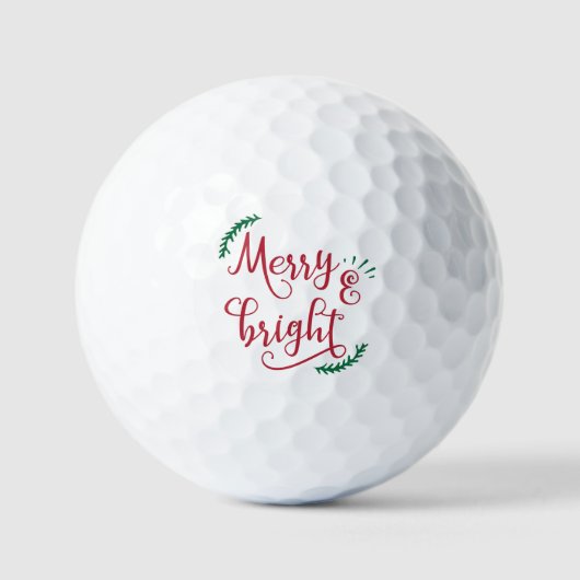 Balles De Golf Joyeux Noël (Recto)