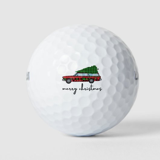 Balles De Golf Joyeux Noël (Devant)
