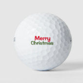 Balles De Golf Joyeux Noël (Devant)