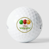 Balles De Golf Joyeux Noël (Recto)