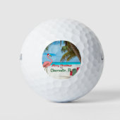 Balles De Golf Joyeux Noël de Clearwater, FL (Devant)