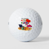 Balles De Golf Joyeux Noël de Floride (Devant)