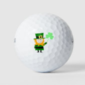 Balles De Golf Joyeux Petit Leprechaun (Devant)