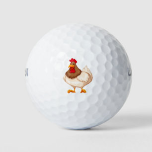 Balles De Golf Joyeux poulet