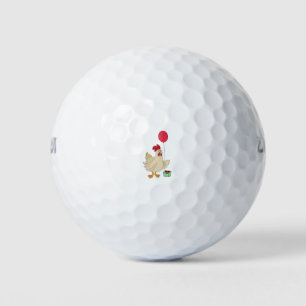 Balles De Golf Joyeux poulet d'anniversaire