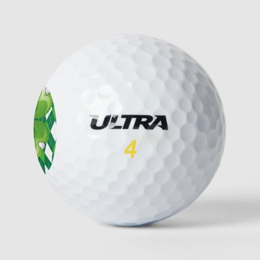 Balles De Golf Joyeux St. Patrick's Day Golf Ball (Logo)