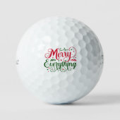 Balles De Golf Joyeux Tout (Recto)