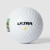 Balles De Golf Judaïque 12 Tribus D'Israël Art Imprimer (Logo)