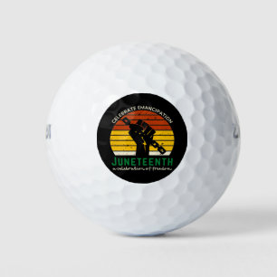 Balles De Golf Juneteenth Celebrating Freedom