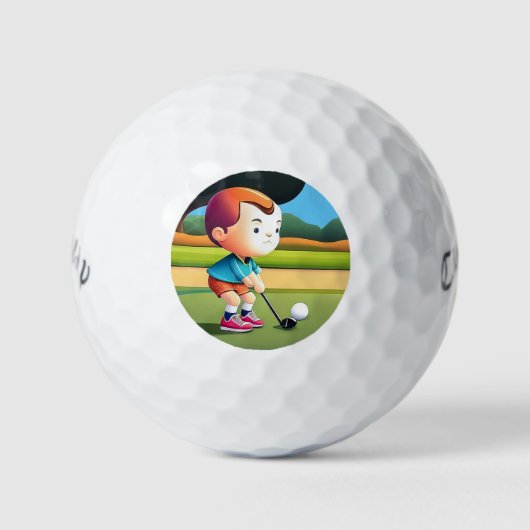 Balles De Golf Junior Golf Callaway Warbitre Golf Balls (Devant)