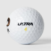 Balles De Golf Jusqu'à si bonne chèvre juive Hanoukka Lovers (Logo)