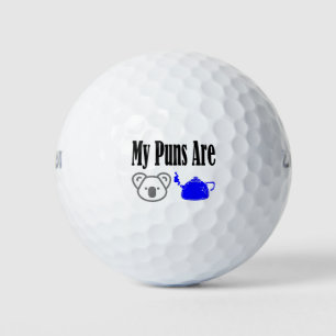 Balles De Golf Kala Tea Puns Papa Joke Pun
