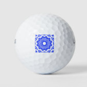 Balles De Golf Kaleidoscope bleu (Devant)