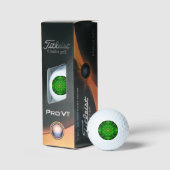 Balles De Golf Kaleidoscope Vert Viridescente (Conditionnement)
