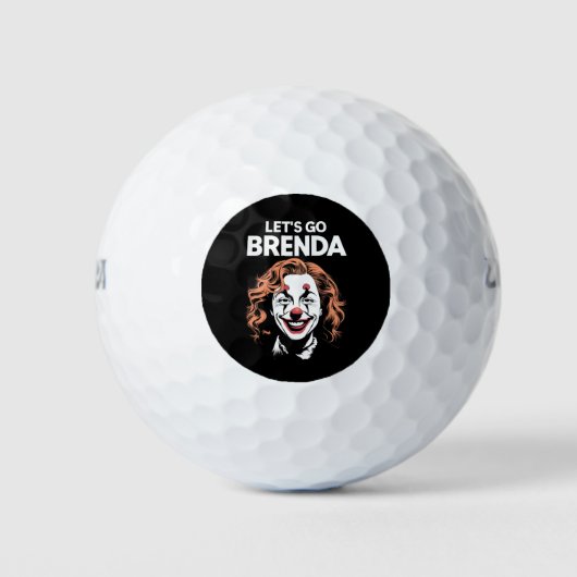Balles De Golf Kamala Clown Go Go Brenda (Devant)