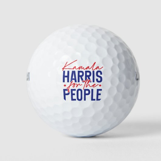 Balles De Golf Kamala Harris (Devant)