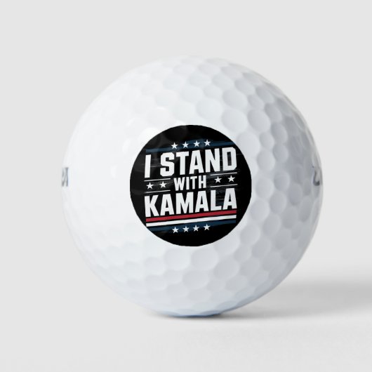 Balles De Golf Kamala Harris (Devant)