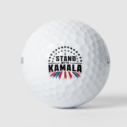 Balles De Golf Kamala Harris (Devant)