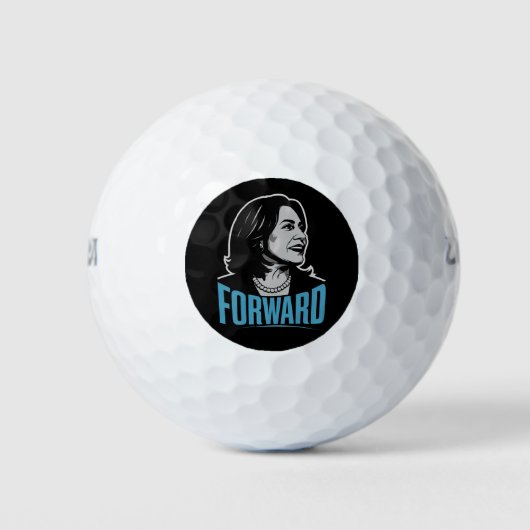 Balles De Golf Kamala Harris Forward (Devant)