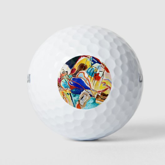 Balles De Golf Kandinsky - Improvisation no 30, (Devant)