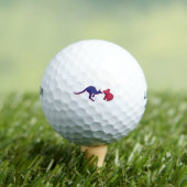 Balles De Golf Kangaroo-et-Koala (T-shirt Insitu)