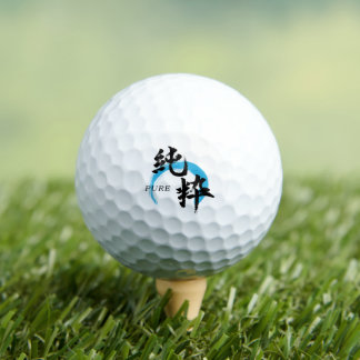 Balles De Golf Kanji Junsui/Calligraphie japonaise pure