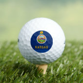 BALLES DE GOLF KANSAS FLAG (T-shirt Insitu)