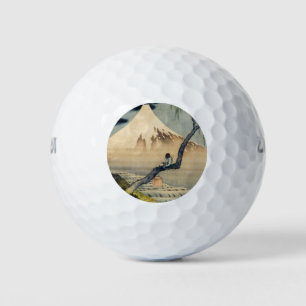 Balles De Golf Katsushika Hokusai - Garçon regardant le Mont Fuji