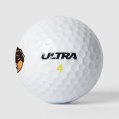 Balles De Golf Kawaii donut drôle et cool (Logo)
