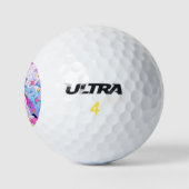 Balles De Golf Kawaii Moe Pastel Astronaut spatial Anime Girl (Logo)
