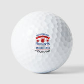 Balles De Golf Keep your Distance Follow the Rules (Recto)