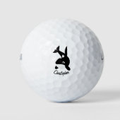 Balles De Golf Killer Whale Design Personalised (Devant)
