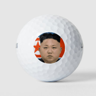 Balles De Golf Kim Jong Un dirigeant nord-coréen