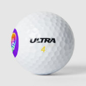 Balles De Golf Kindness Rocks Rainbow Heart (Logo)