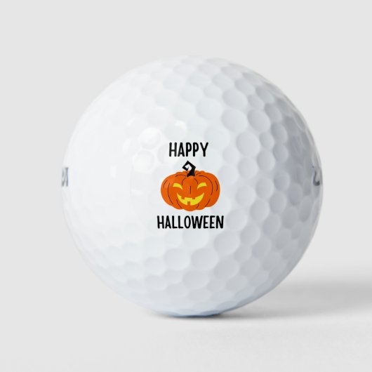 Balles De Golf Kine de Halloween (Devant)