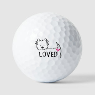 Balles De Golf KiniArt Westie AIMAIT