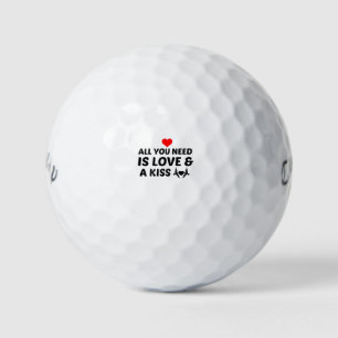 BALLES DE GOLF KISS ET AMOUR