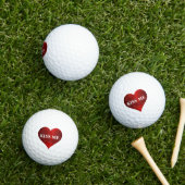 Balles De Golf KISS ME Golf Balls (Herbe in situ)