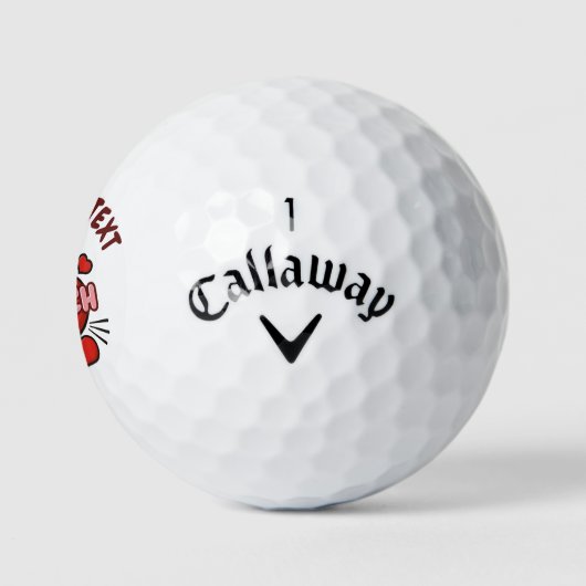 Balles De Golf Kissing Comic Sound Effect (Logo)