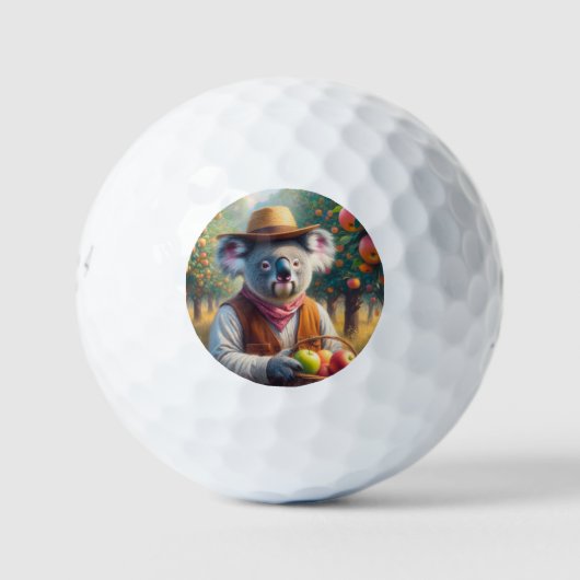Balles De Golf Koala Apple Orchard (Devant)