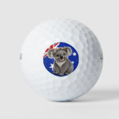 Balles De Golf Koala Australien (Devant)