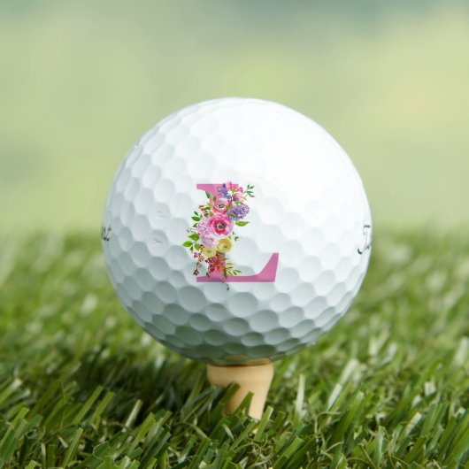 Balles De Golf L Floral (T-shirt Insitu)