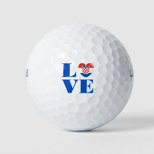 Balles De Golf La Croix de l'amour (Devant)