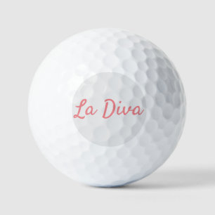 Balles De Golf La Diva  