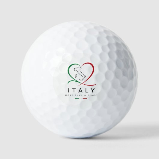 Balles de golf "La Dolce Vita" (Recto)