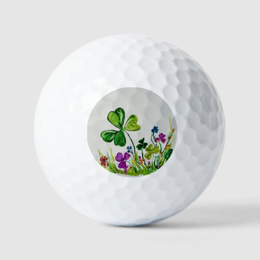 Balles De Golf La fête de la Saint-Patrick (Recto)