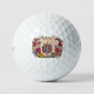 Balles De Golf La foi, l'espoir et la charité Les vertus théologi