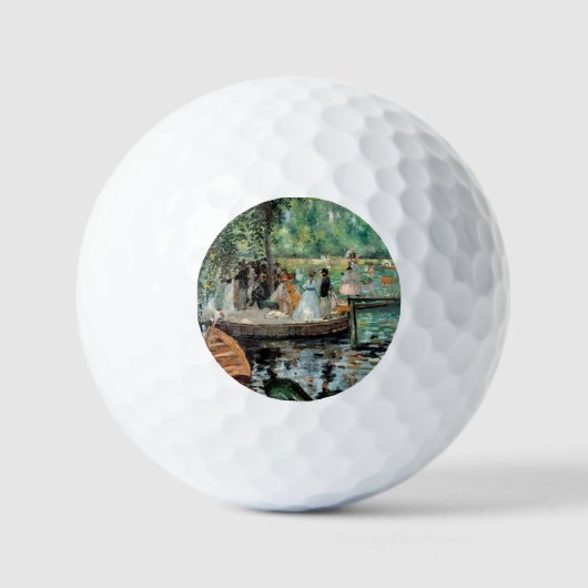 Balles De Golf La Grenouillère Auguste Renoir (Recto)