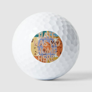 Balles De Golf La haine n'a pas sa place ici - Personnage artisti